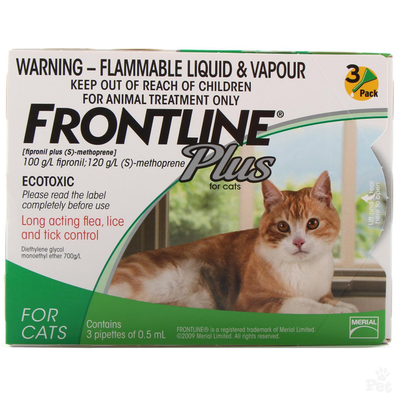 frontline plus for large cats