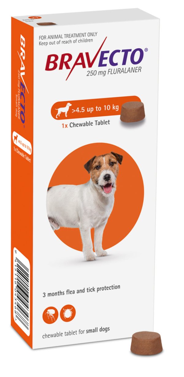 Bravecto Dog Chewable Tablet 4.5kg- 10kg