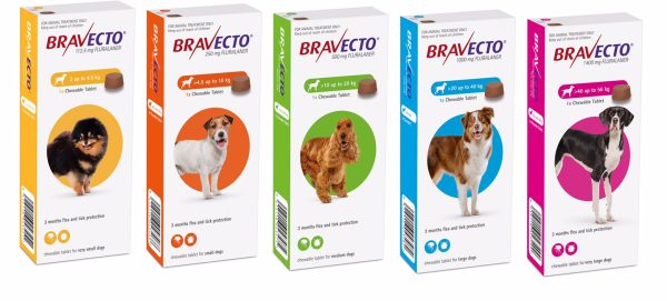 Bravecto Dog Chewable Tablet 20kg-40kg - Image 2