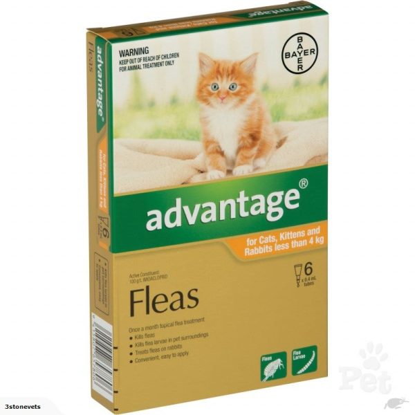 Advantage Small Cat <4kg 6 Pack