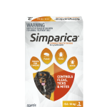 Simparica Chewable Tablets for Dogs 5.1-10kg (3 Pack)